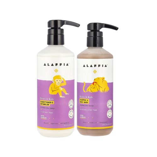 Alaffia, Babies & Kids Shampoo-Body Wash & Conditioner