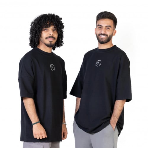 تيشرت اسود اوفر سايز