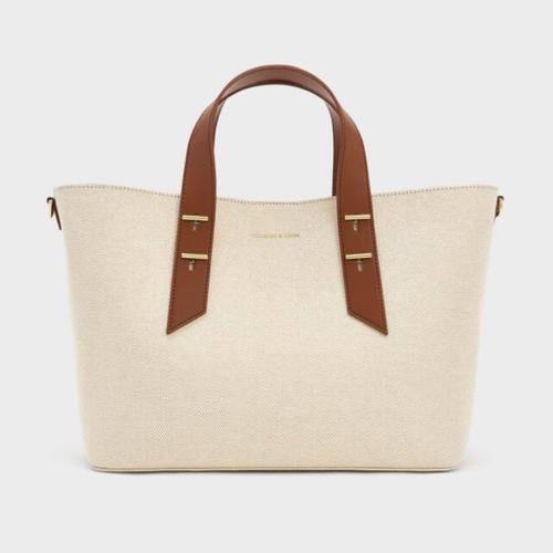 shania Double Handle Bag charle & skeith تشارلز ان...