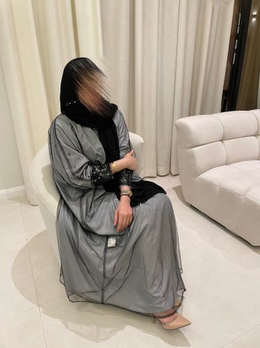 عباية تُل مشكوك مبطنه بلينن كوري