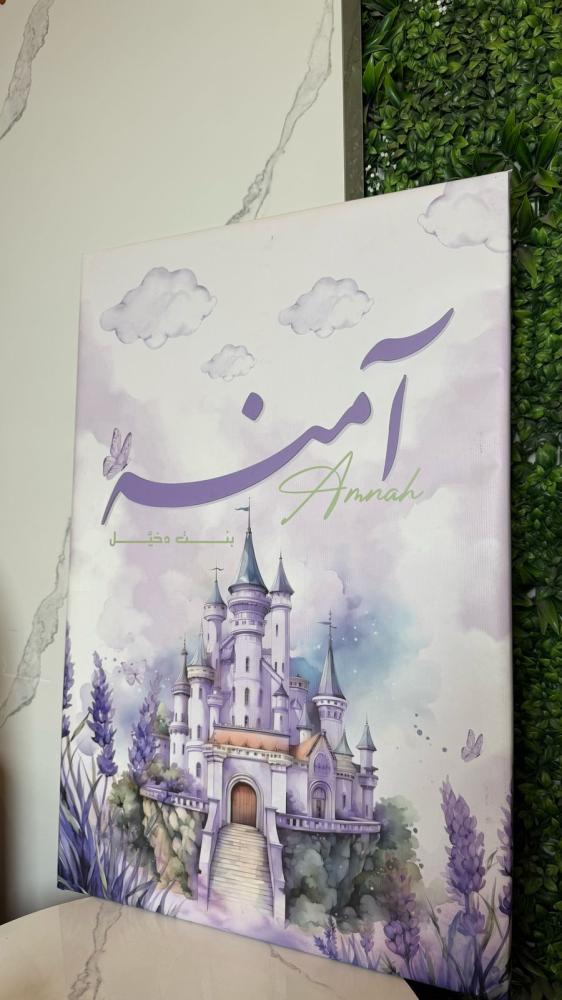 لوحة جدارية  - الثيم حسب الطلب