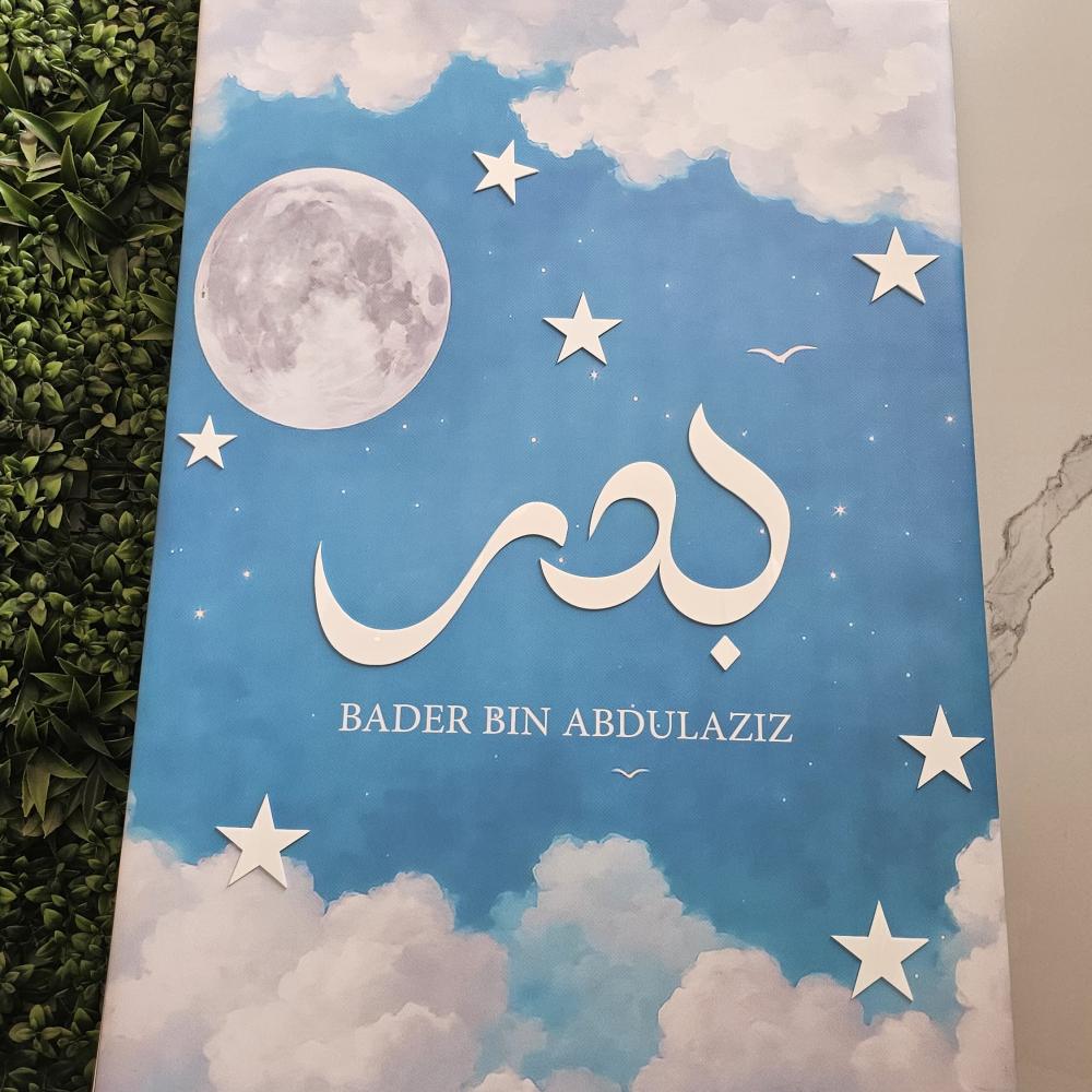 لوحة جدارية  - الثيم حسب الطلب