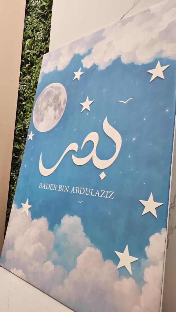 لوحة جدارية  - الثيم حسب الطلب