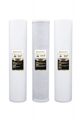 طقم فلتر جامبو ثلاثي للخزانات العلوية