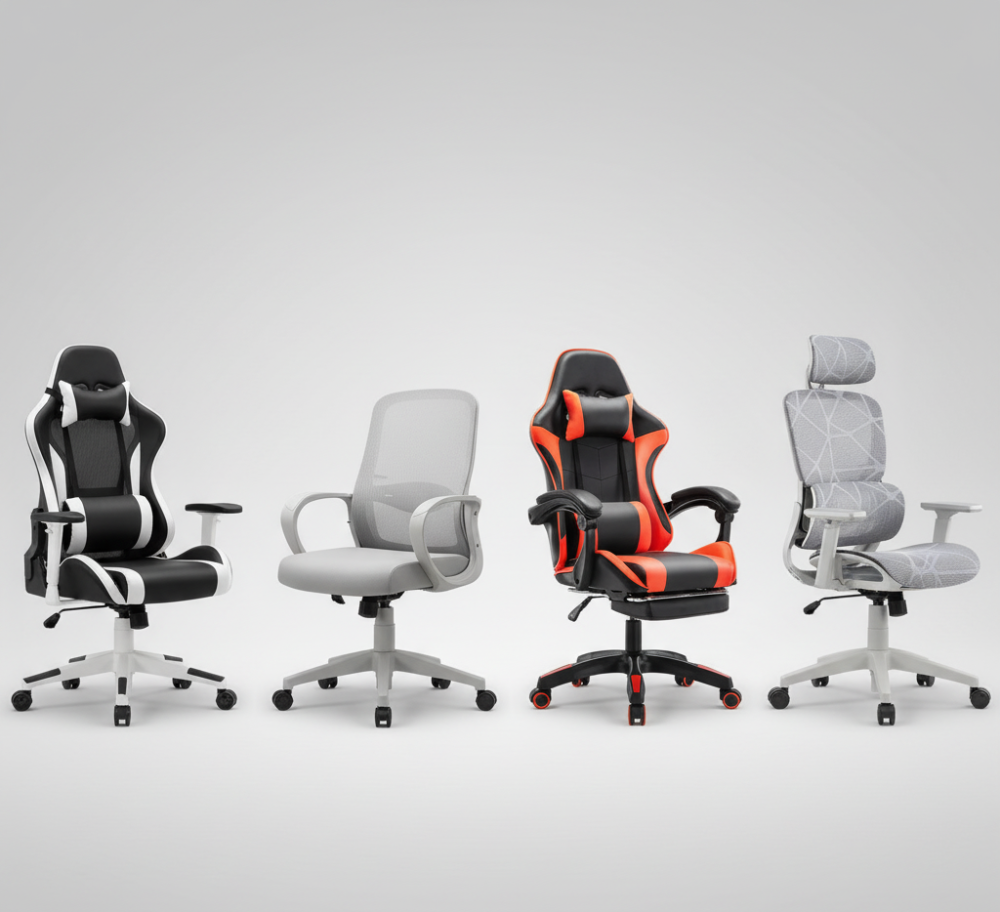 كيف تختار الكرسي المناسب للقيمنق لتحسين الجلسة والأداء