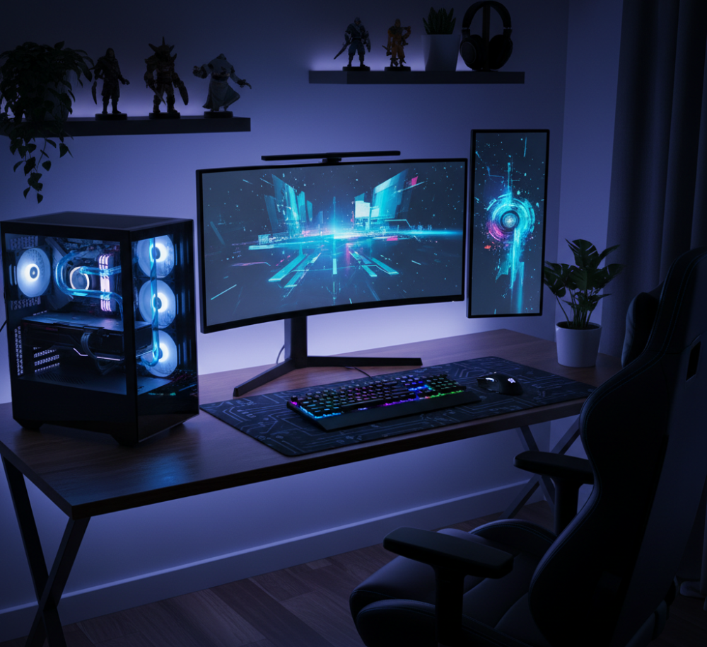 الفرق بين سيت اب الجيمنج والبي سي العادي؟ دليل شامل للجيمرز والمستخدمين العاديين