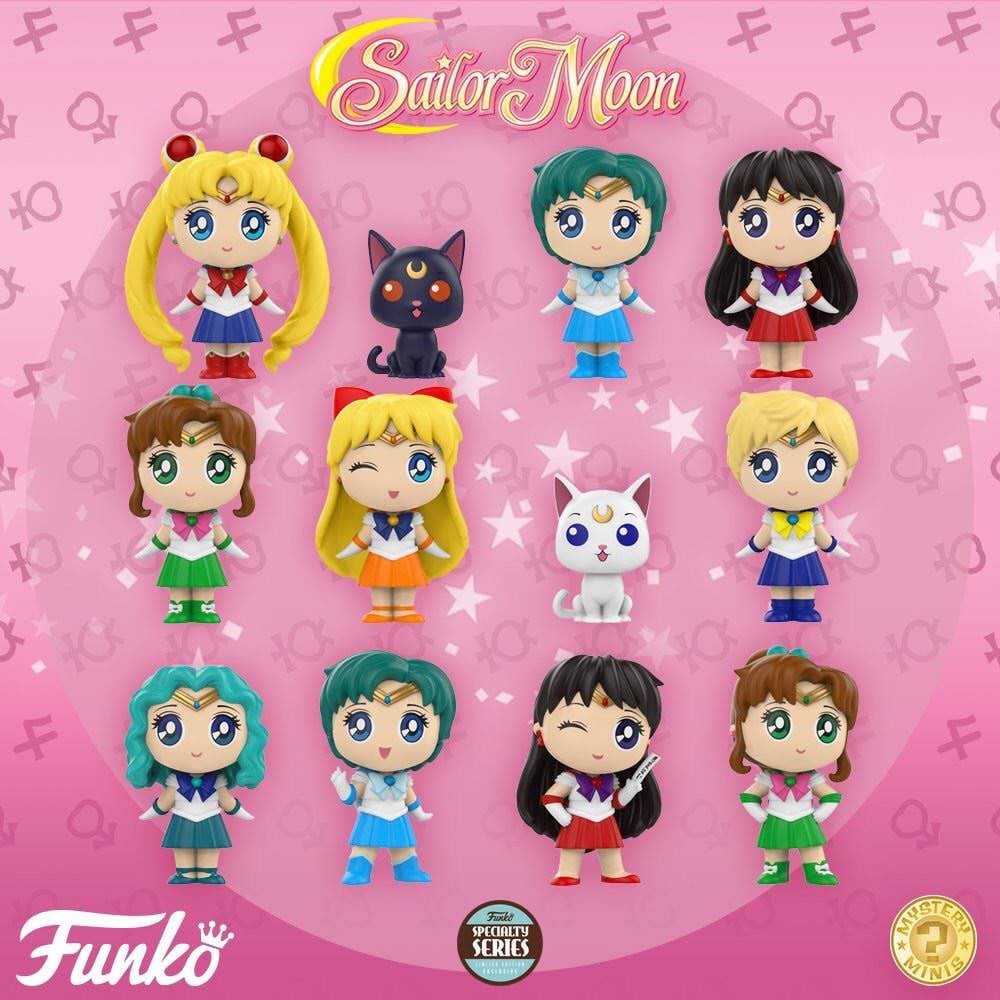 sailor moon funko mystery minis