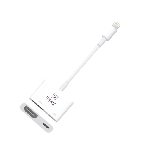 وصلة تلفزيون HDMI للايفون من TENPLUS