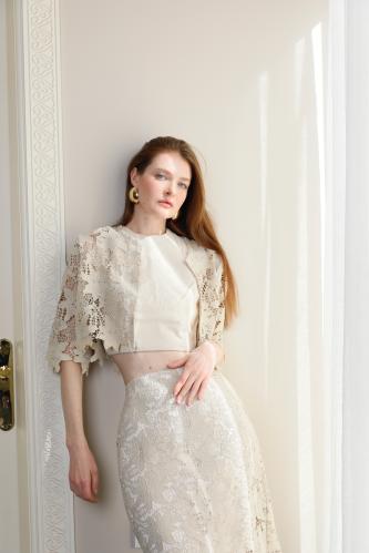 FLORAL BLISS SET BEIGE