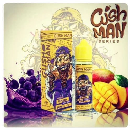 نكهة كاش مان مانجو و العنب CUSH MAN MANGO GRAPE