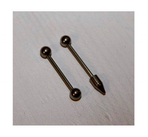 14g Straight Barbell 2pcs