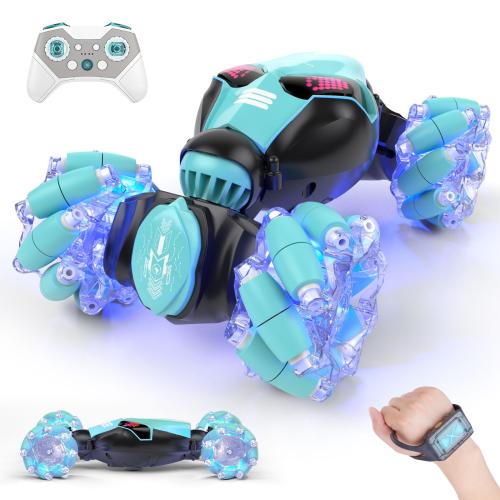 سيارة Powerextra LED Gesture RC، سيارة حركات بهلوا...