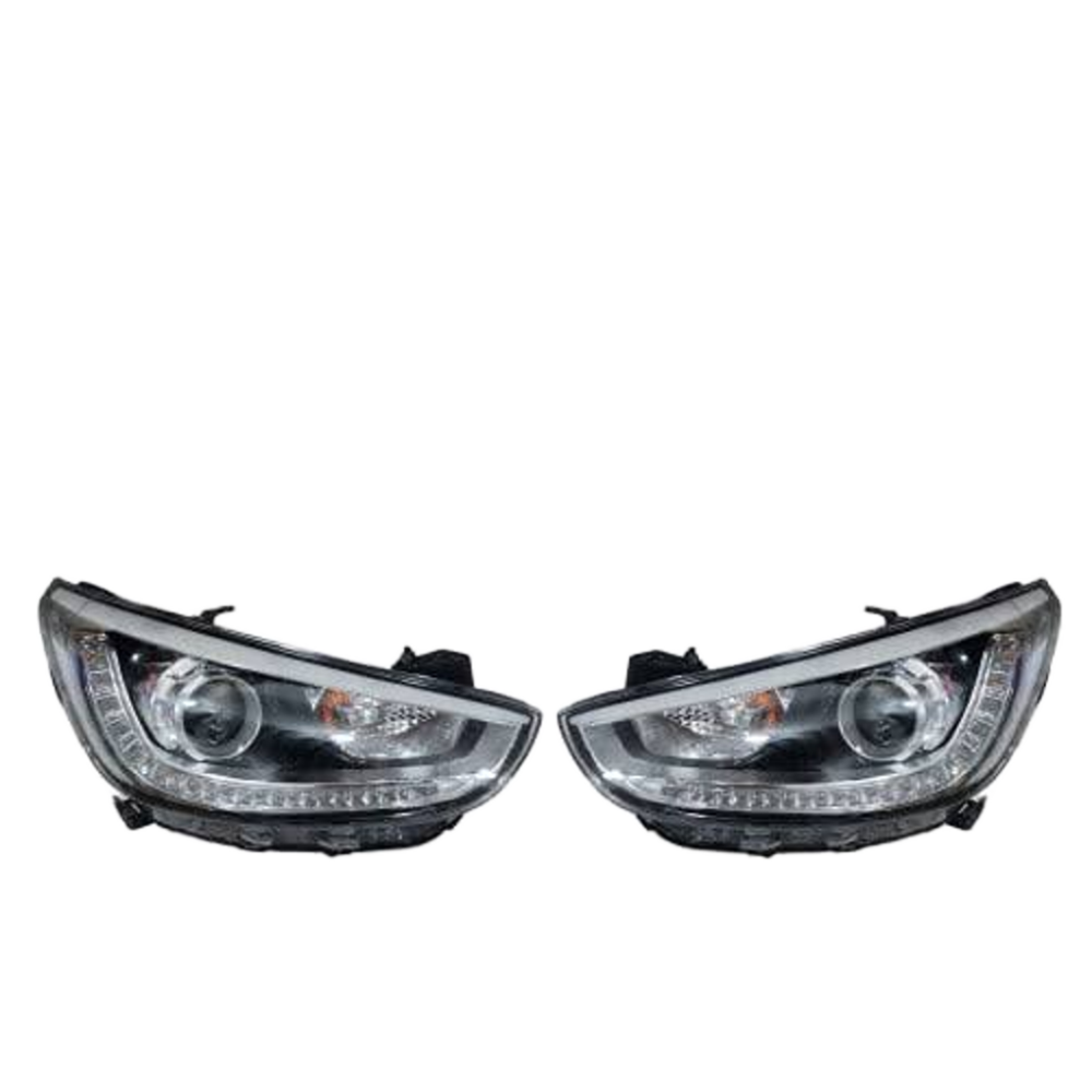 شمعات اكسنت 2012 - 2017 ليد LED  خطين طقم جهتين