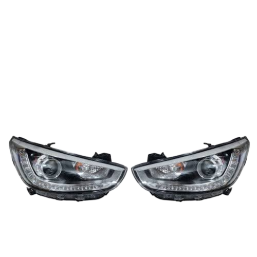 شمعات اكسنت 2012 - 2017 ليد LED خطين طقم جهتين