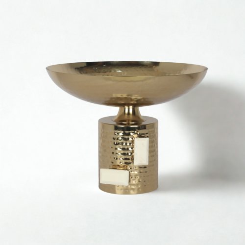 طبق تقديم معدني راقي