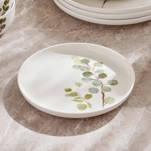 طقم سفرة راقي بنقوش جميلة (16 قطعة)