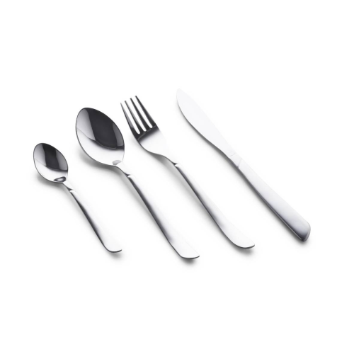 طقم أدوات الطعام كروم 16 قطعة