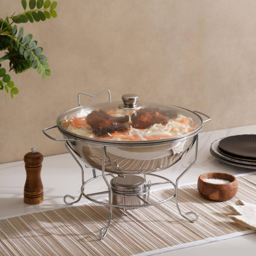 سخان معدني بغطاء زجاج سعة 8 لتر