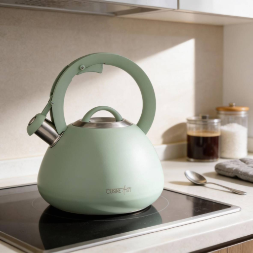 ابريق شاي أخضر راقي بسعة 3 لتر