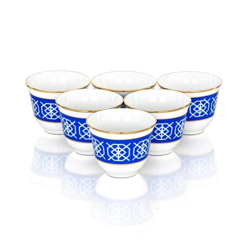 طقم 6 فناجين قهوة عربية