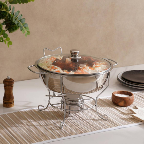 سخان معدني بغطاء زجاج سعة 4 لتر