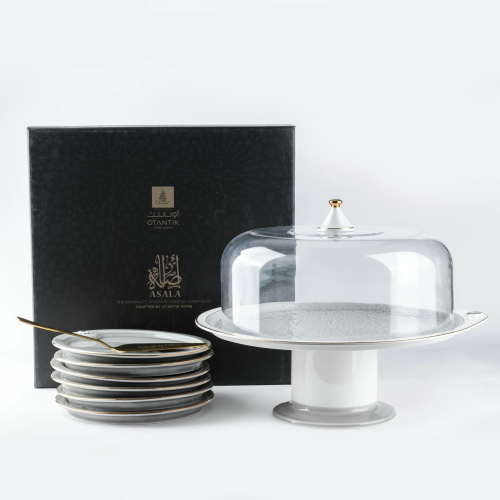 طقم الكيك الفاخر من مجموعة أصالة