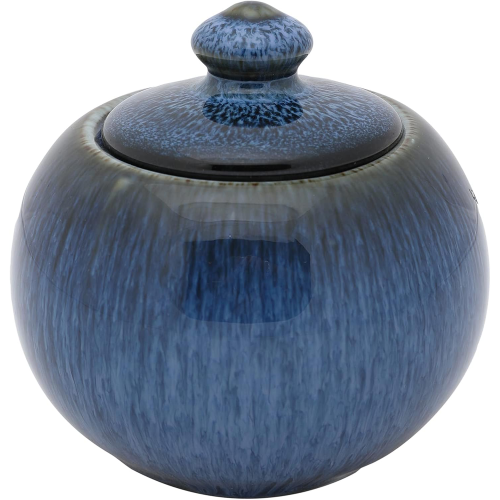 سكرية بورسلين أزرق 10 سم