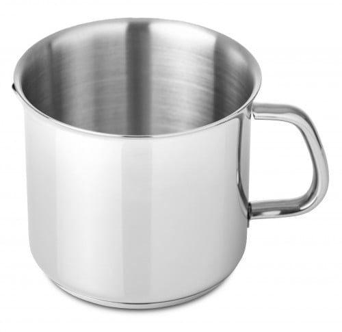 وعاء الحليب الاستينلس ستيل Europa بقطر 14 سم عالي الجودة من سيلامبوس البرتغالية