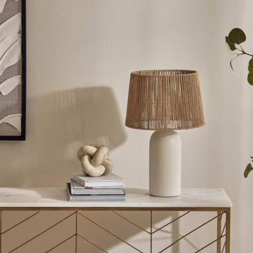 مصباح طاولة سيراميك 30*46.5 سم