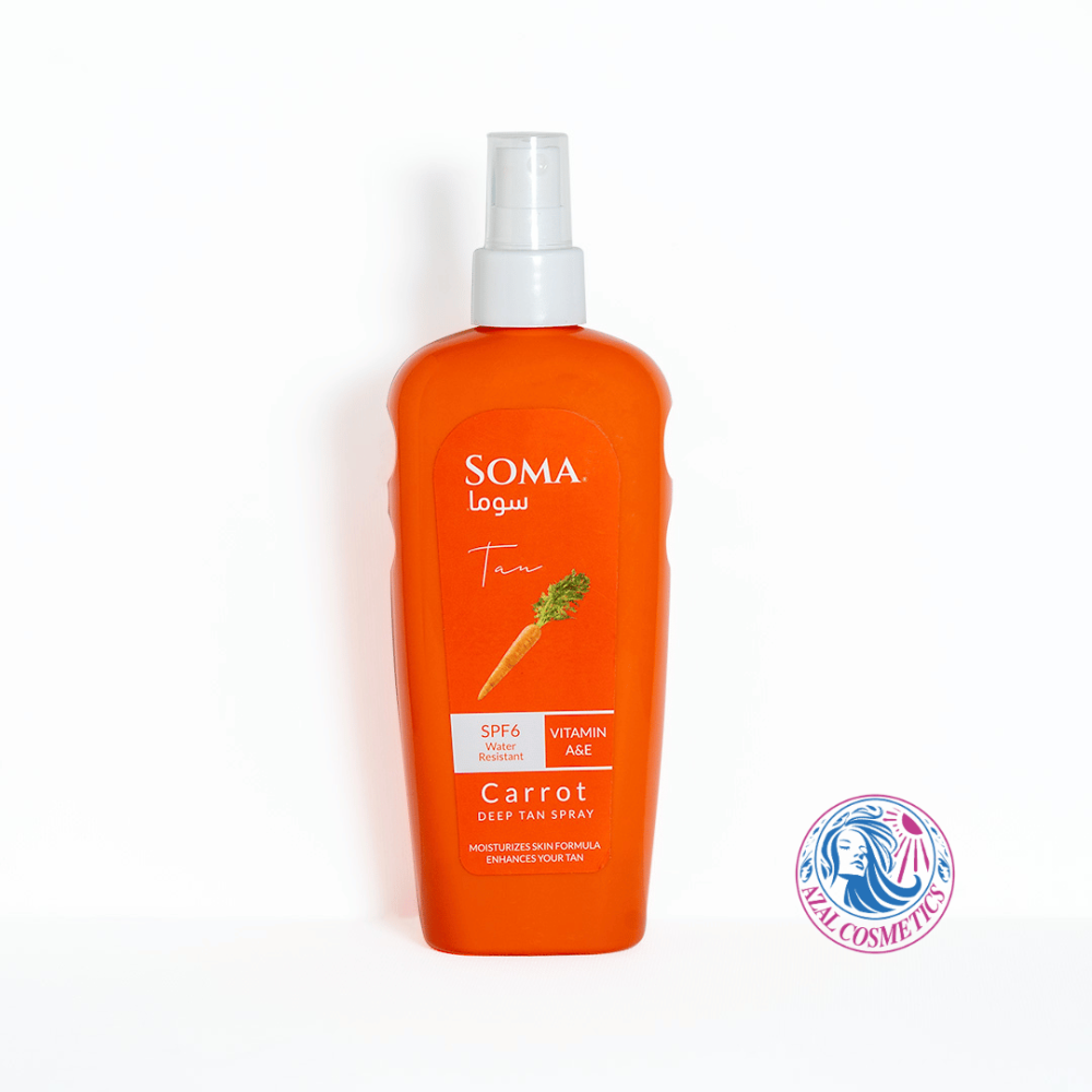 سوما بخاخ التسمير 250مل بزيت الجزر الطبيعي