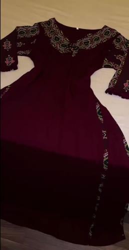دراعه كويتيه احمر