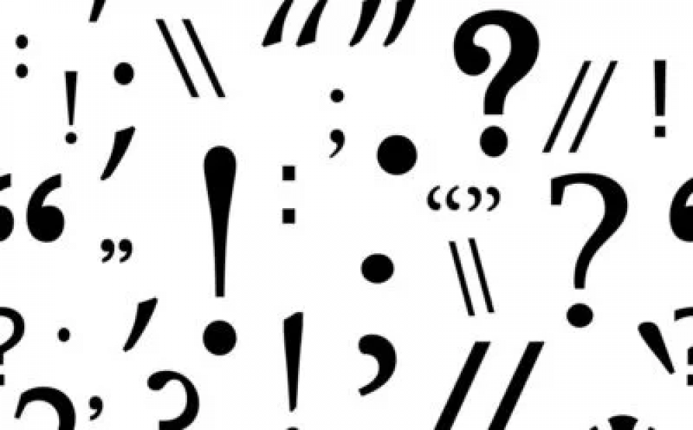 علامات الترقيم