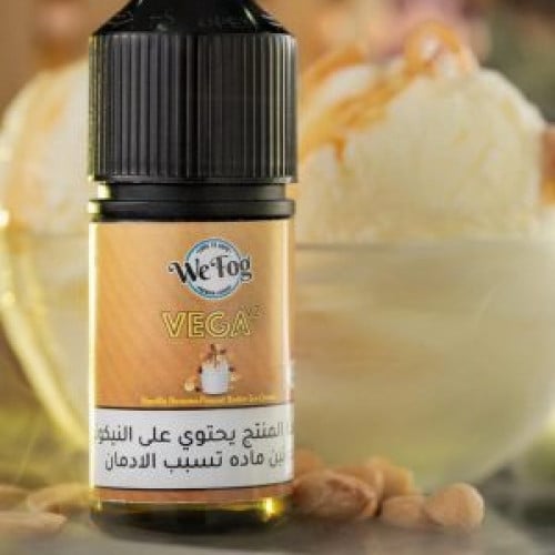 نكهة سولت فيجا فانيلا موز بينات بتر ايسكريم  We Fog Vega V2 Vanilla Banana Peanut Butter Ice Cream Salt