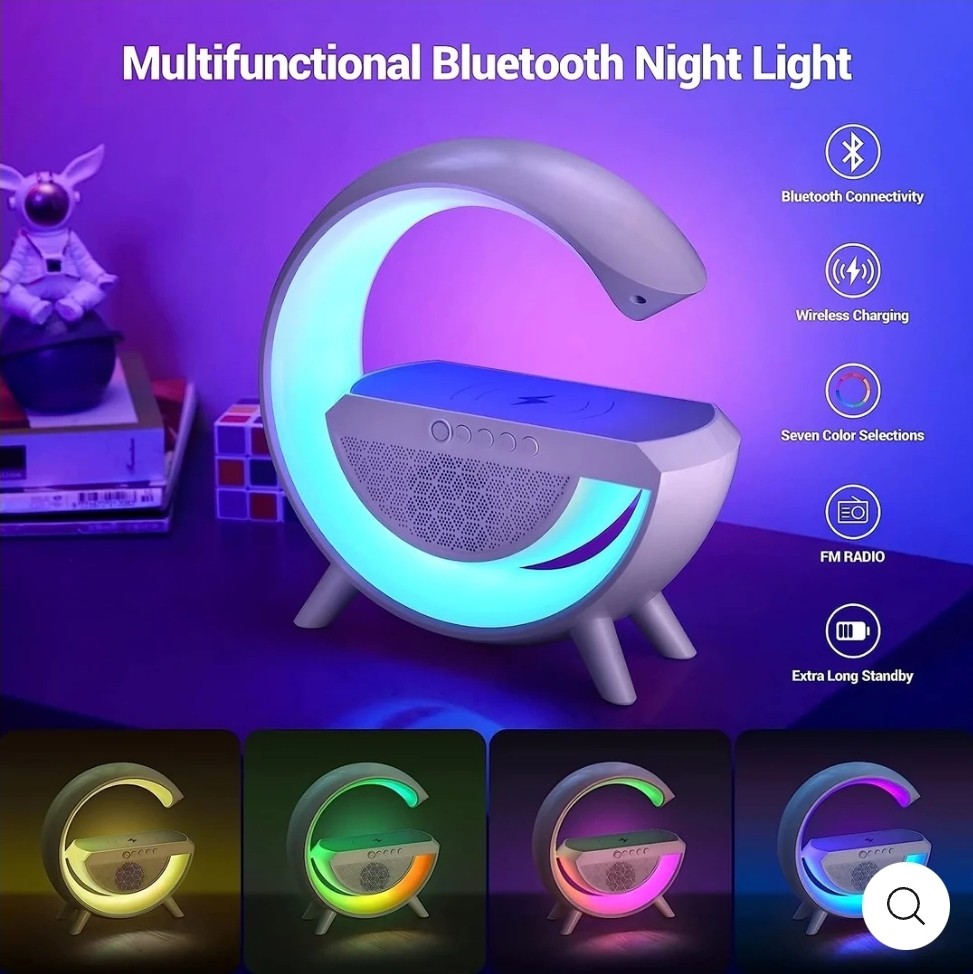 Multi-functional RGB Light Speaker App for iPhone X 11 12 13 14