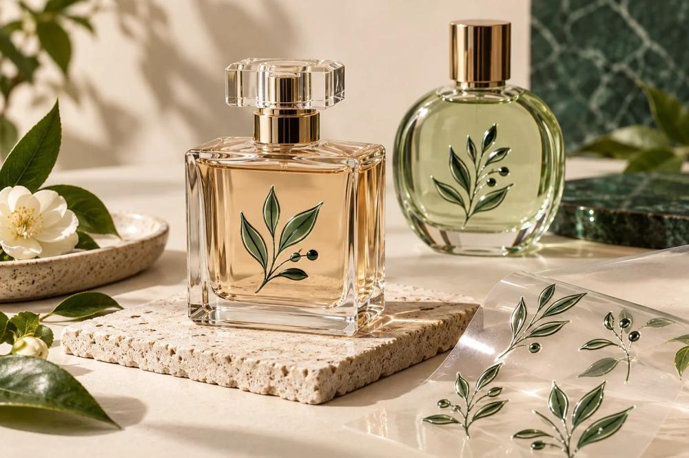 ملصقات UV DTF لعبوات العطور من ENJOY STORE