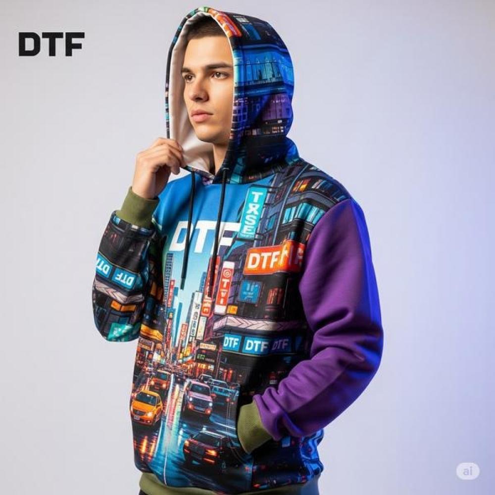 طباعة الملابس بتقنية DTF