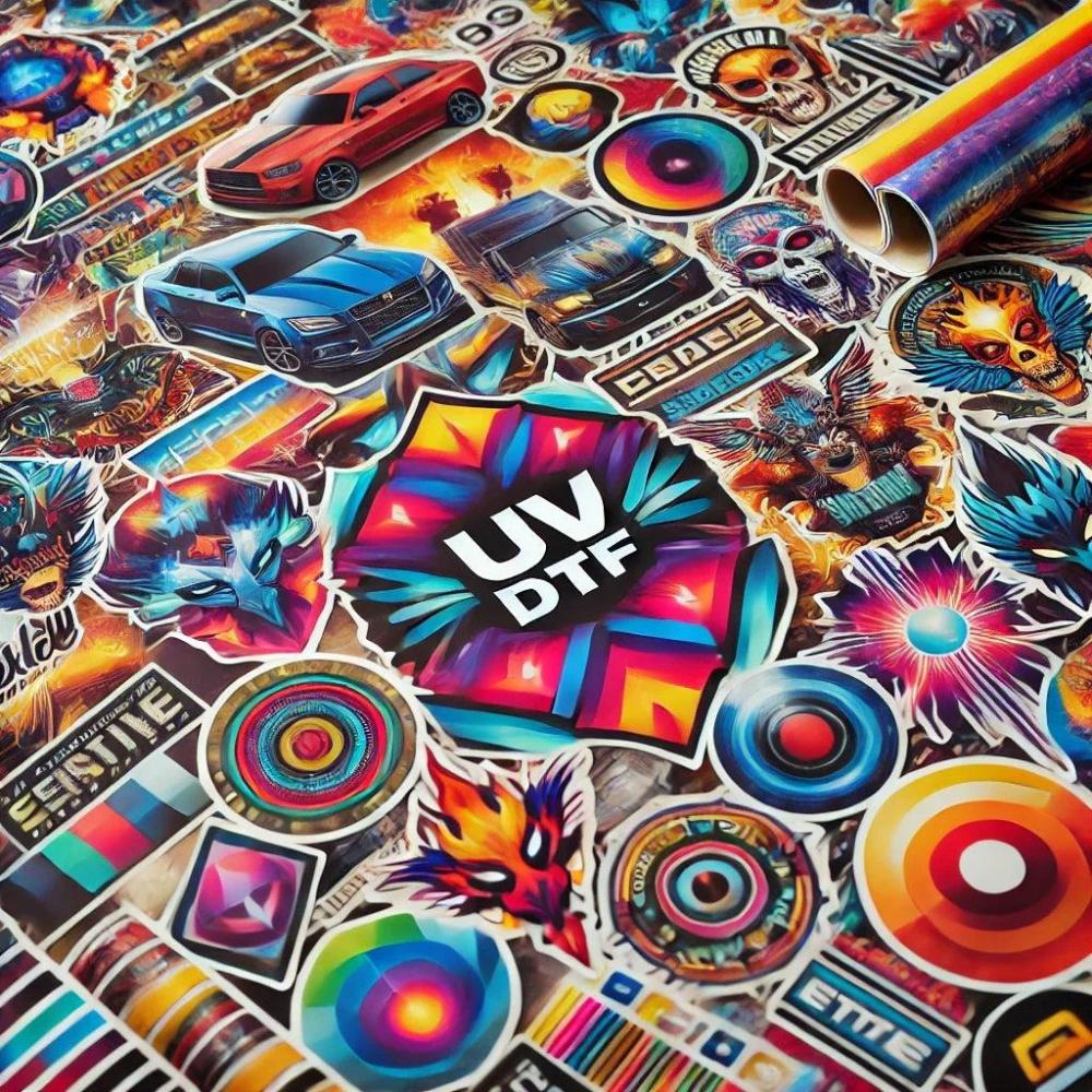 الحل العصري للطباعة الفاخرة على جميع الأسطح  UV DTF