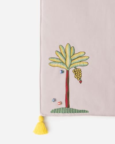 Large floral - سجادة صلاة للأطفال مبطنة تبطين خفيف (تستخدم على الجهتين) . بدون شرشف صلاة