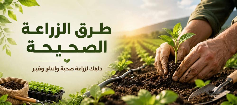 طرق الزراعة الصحيحة | دليل شامل لزراعة ناجحة وزيادة الإنتاج