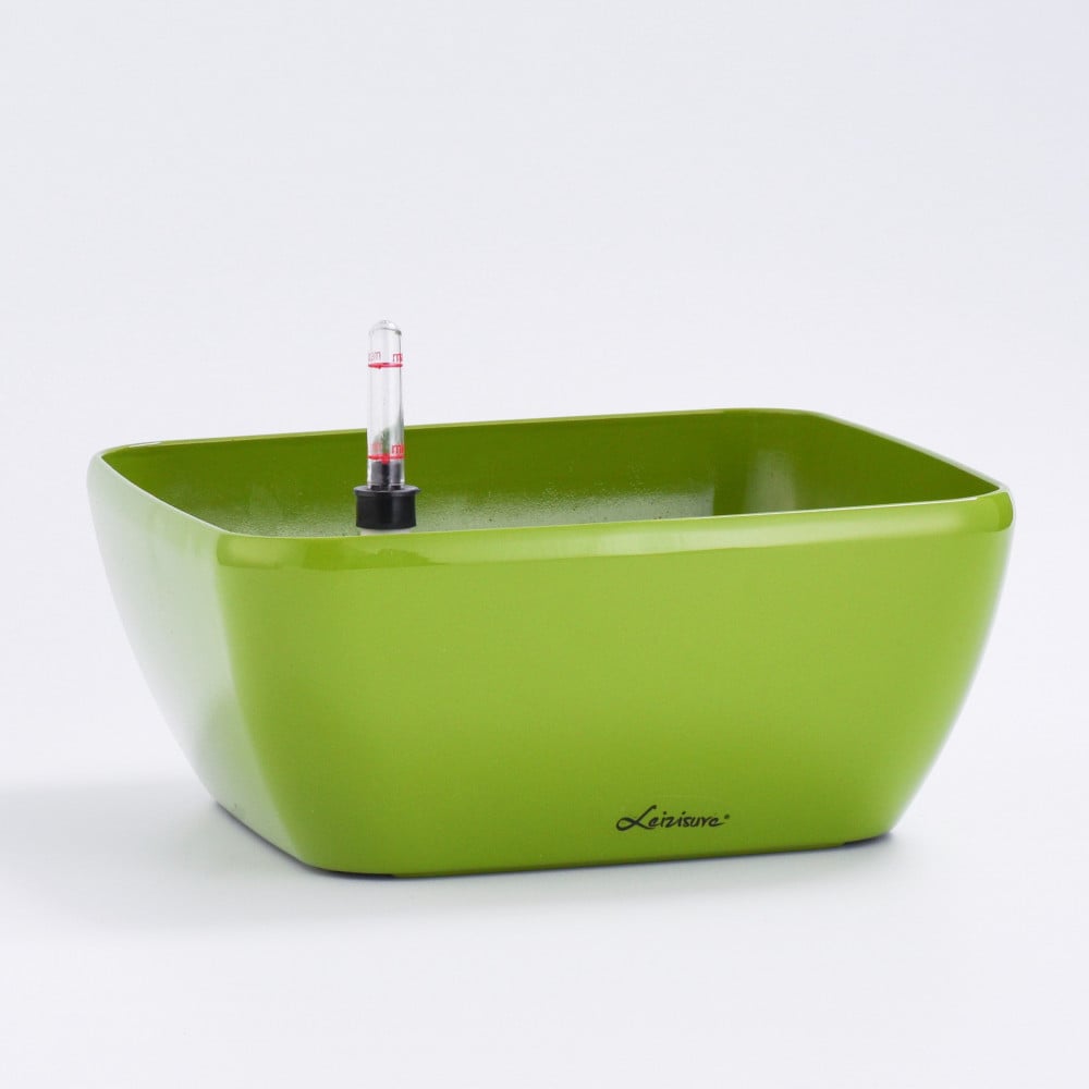 حوض زراعة ذاتي الري مقاس 12*27.11 فايبر اخضر