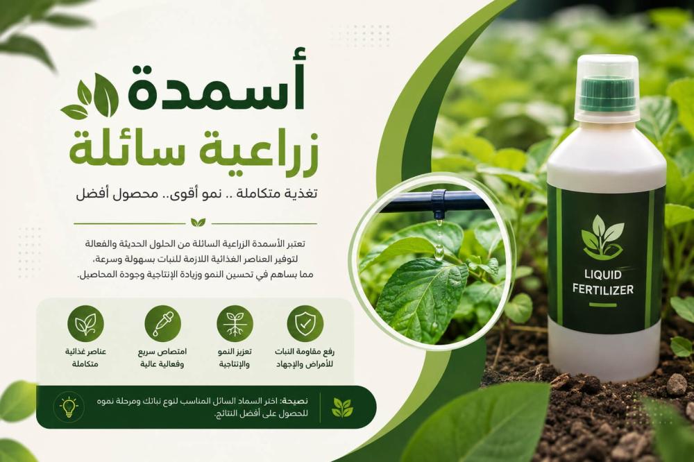 Liquid agricultural fertilizers | Complete nutrition and improved plant growth