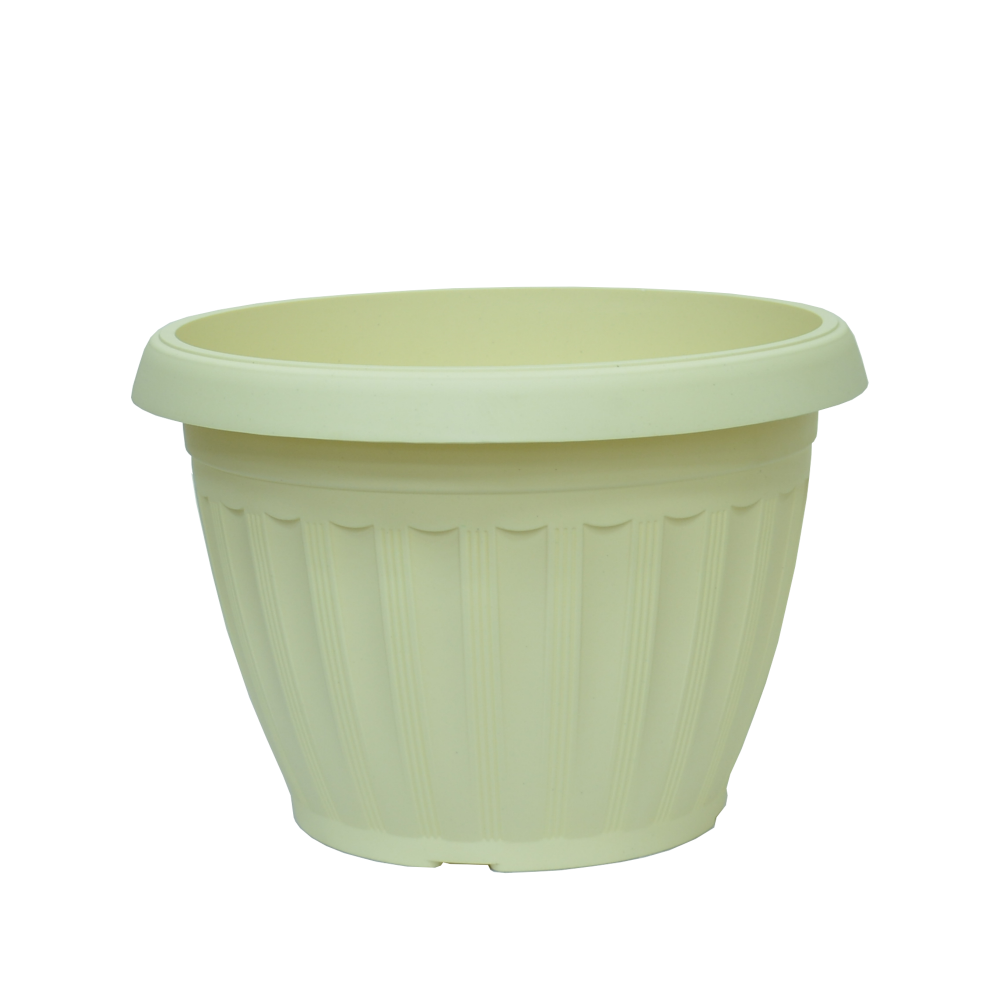 حوض زراعي بلاستيك مقاس 45*33.5 سم لون أبيض