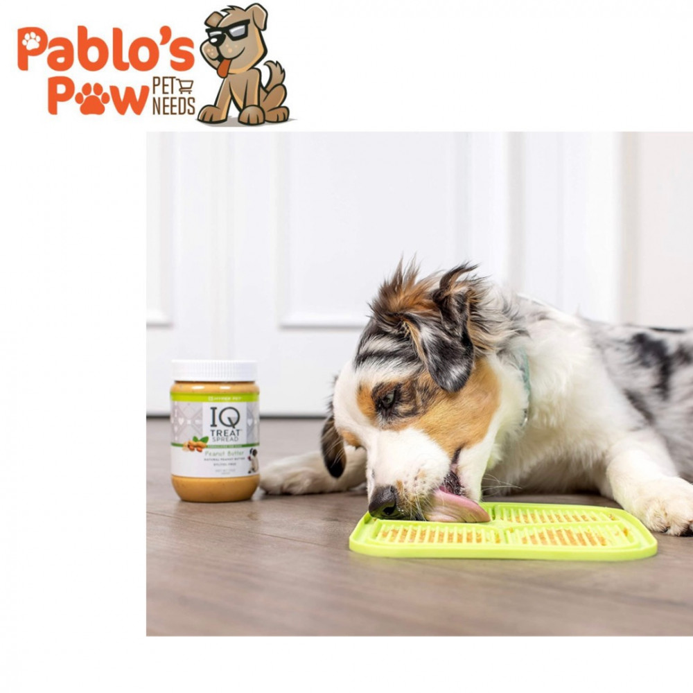 Hyper Pet IQ Treat Mat, Dog Lick Mat & Fun Alternative to Slow Feeder Dog Bowls