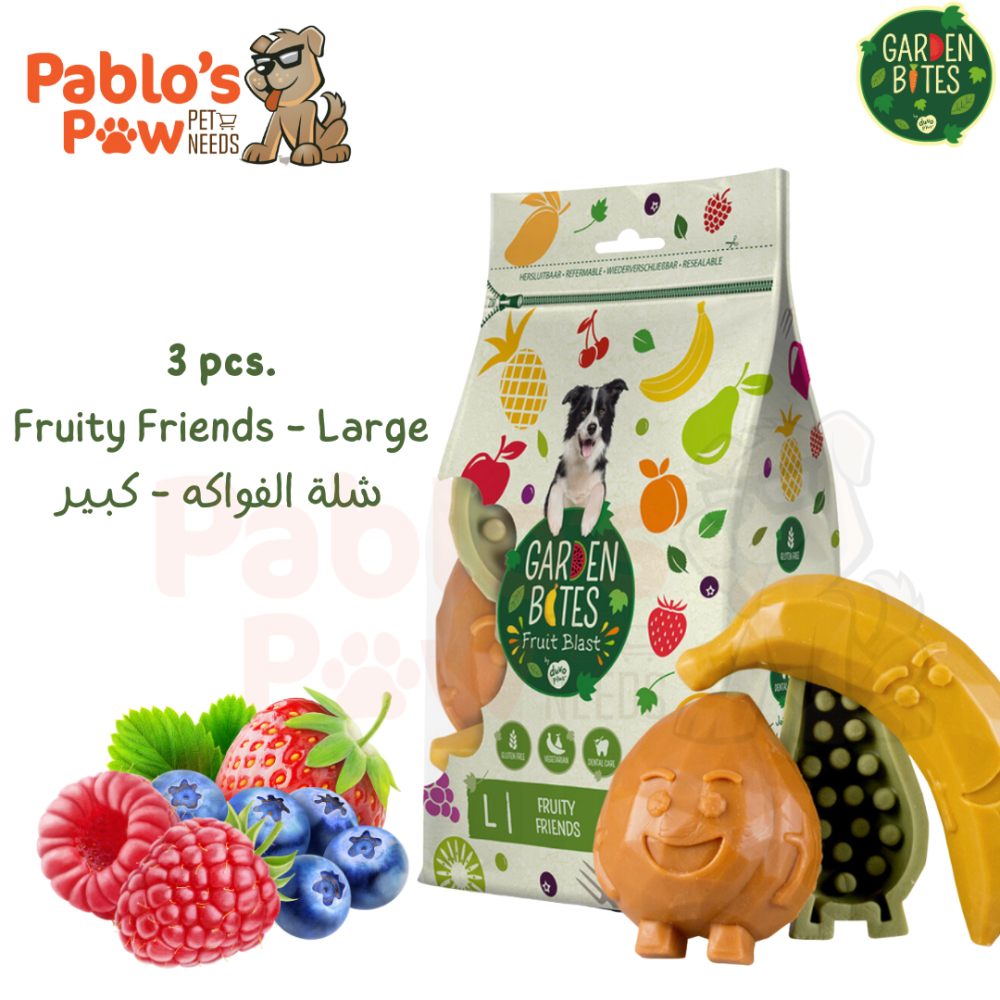 Duvoplus Garden Bites Fruity Friends S - 7 Cm, 18 Pz - Italia
