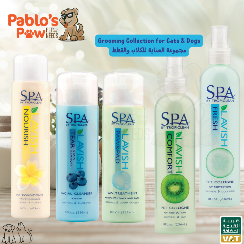 SPA Fresh Cologne Spray For Cats Dogs Cucumber 236ml Pablos