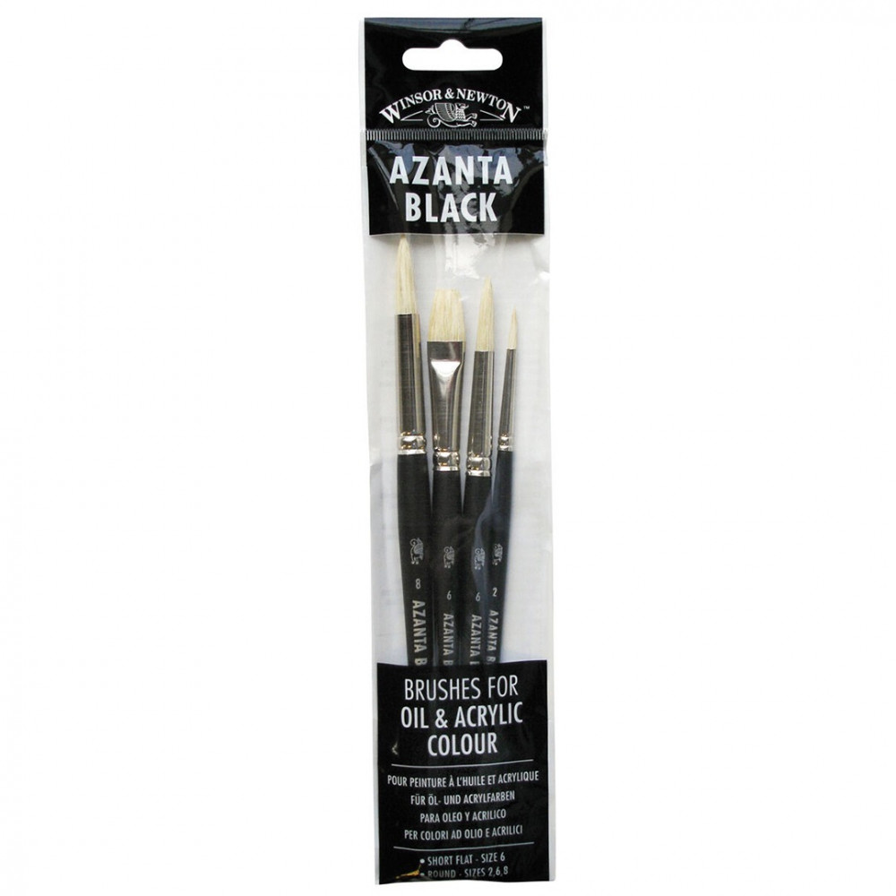 Winsor & Newton - طقم فرش للألون الزيتيتة والأكريليك