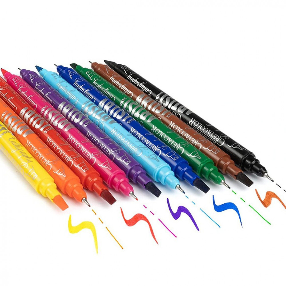 طقم كالقرافي Calligraphy Fibretip Pens Set