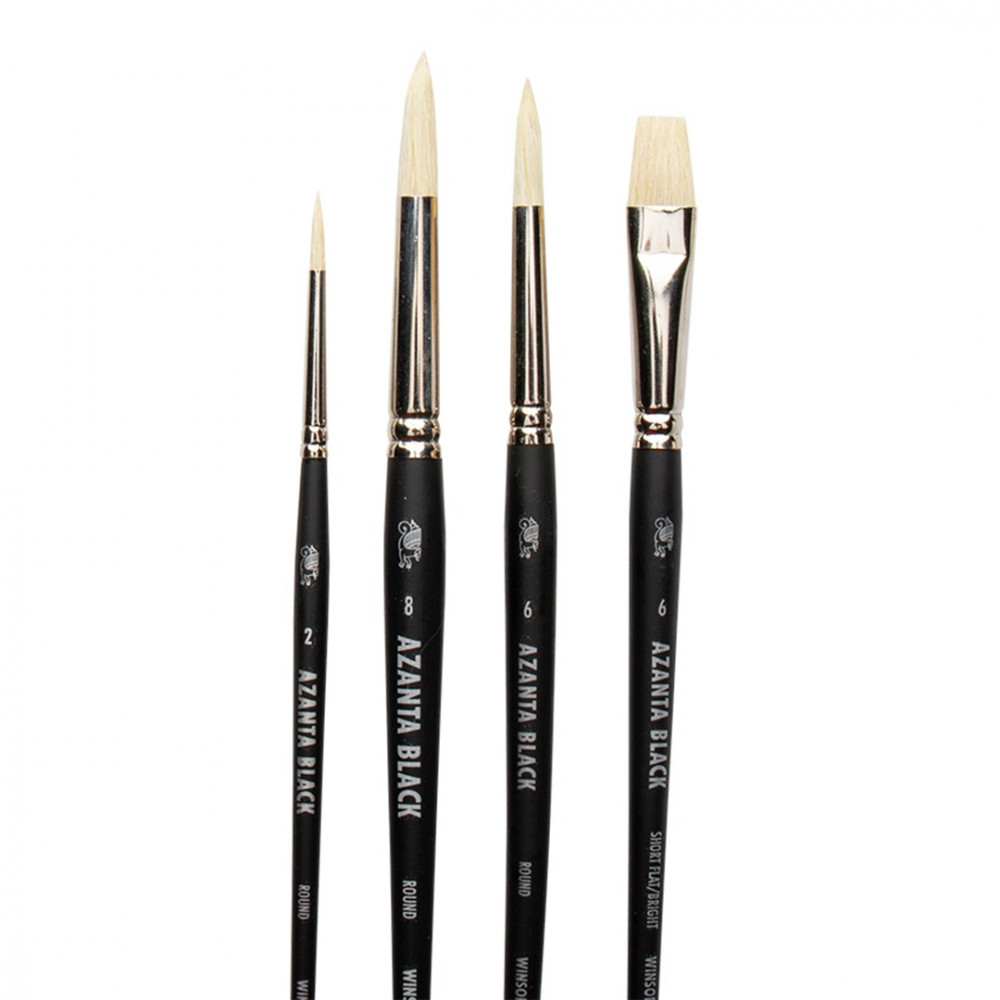 Winsor & Newton - طقم فرش للألون الزيتيتة والأكريليك