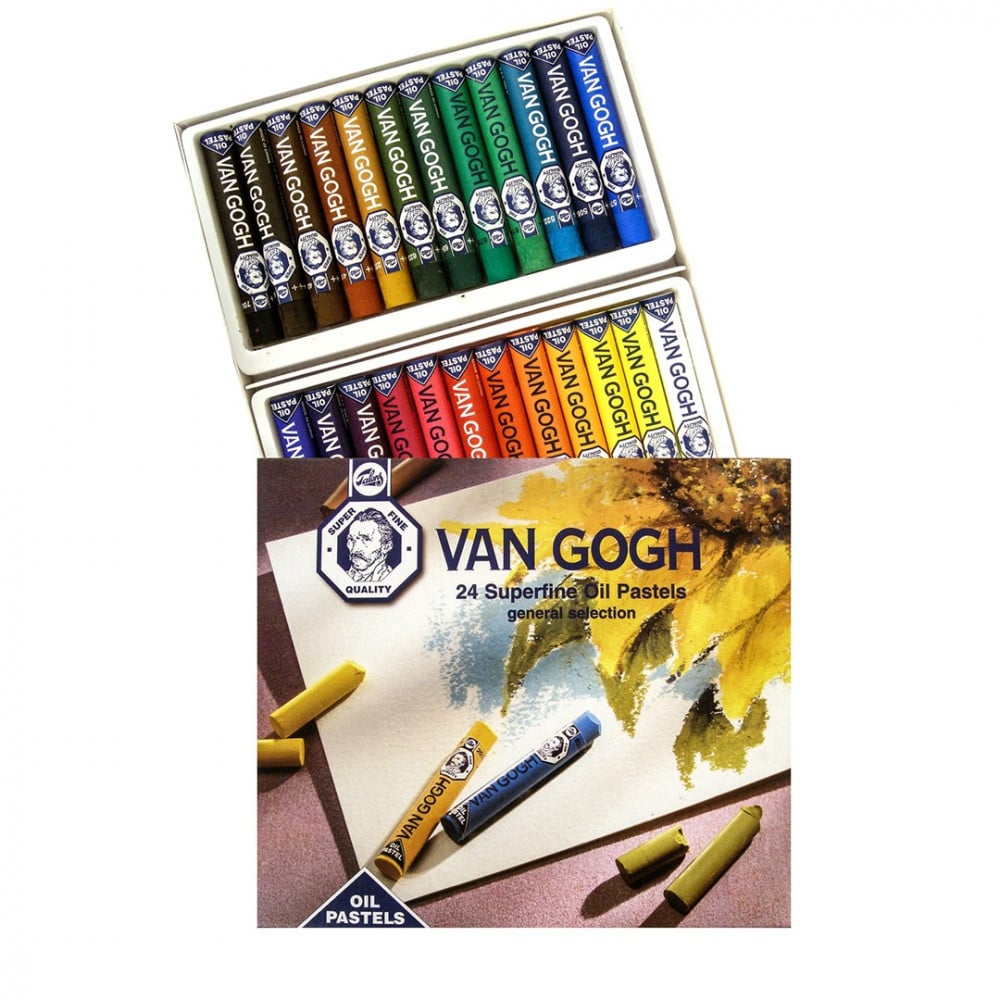VAN GOGH - باستيل زيتي - ٢٤ لون