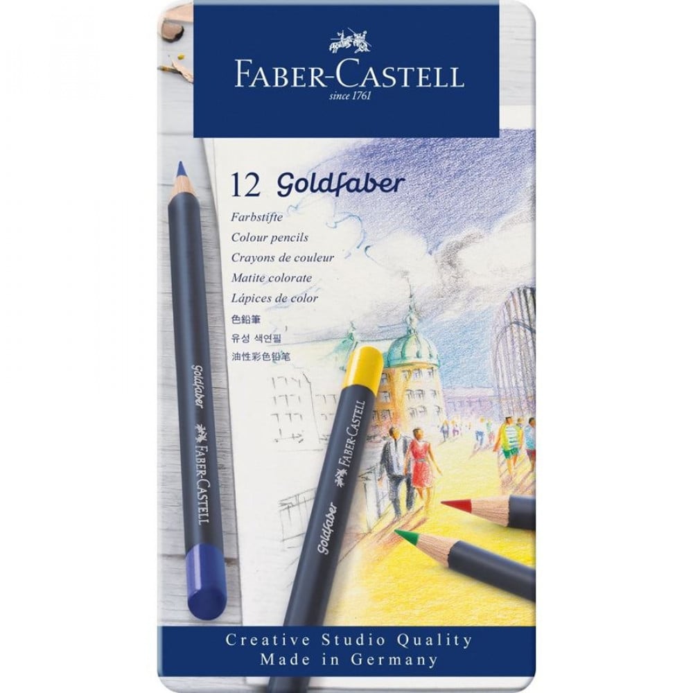 Faber Castell - مجموعة الألوان  الفنية - ١٢ لون